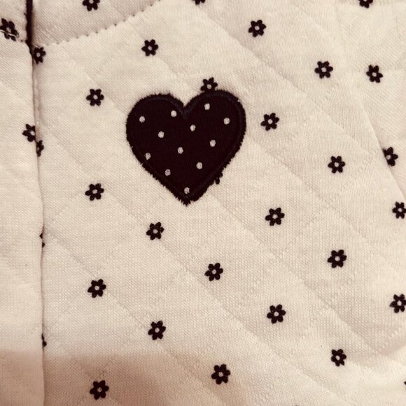 Carter’s Baby Girl 3-Piece Outfit Set Quilted Jacket Bodysuit Leggings 6M - Picture 5 of 8